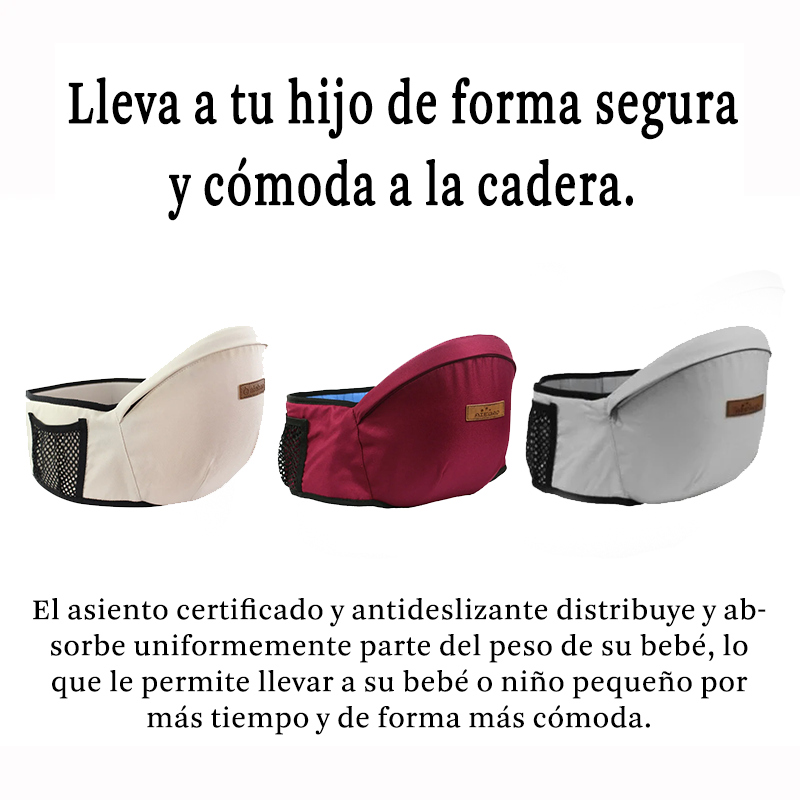 🔥Último día 48% de descuento - Portabebés ergonómico para bebés de 3 a 36 meses