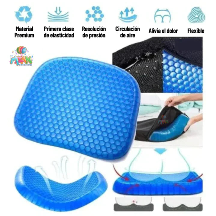 Cojín de gel ergonómico