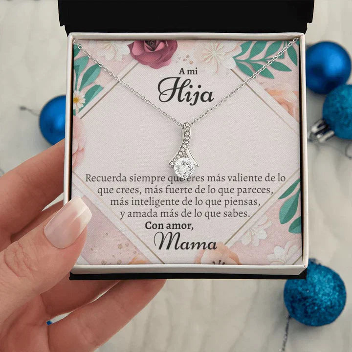 A MI HIJA | Recuerda siempre Collar